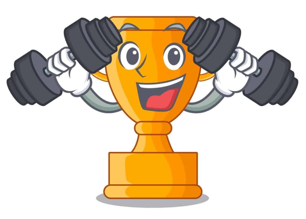 fitness trophy